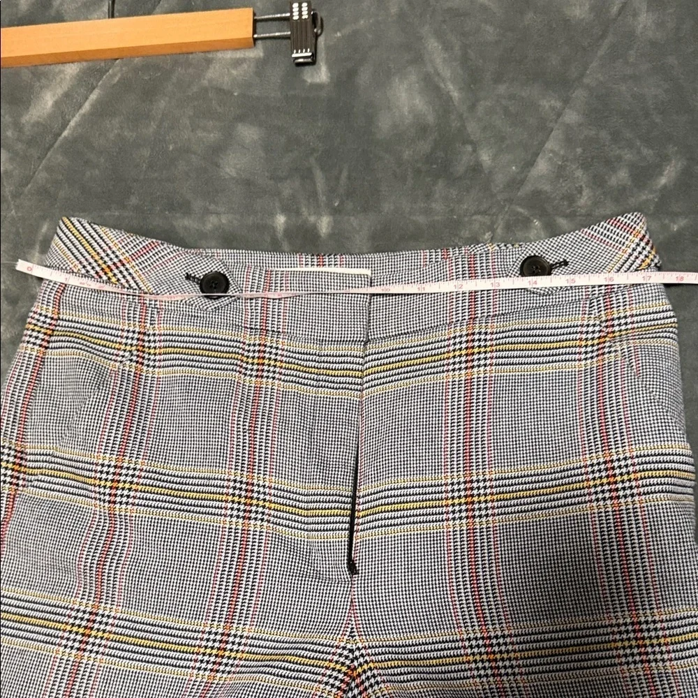 Veronica Beard Checkered Cropped Leg Pants